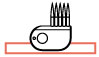 comb for knitting